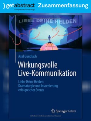 cover image of Wirkungsvolle Live-Kommunikation (Zusammenfassung)